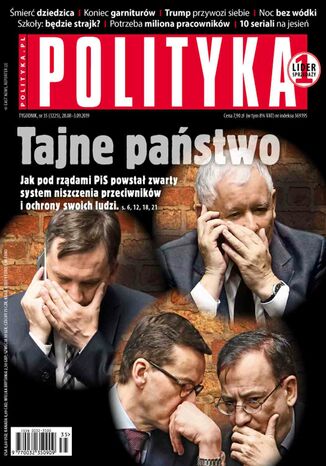 Polityka nr 35/2019 Opracowanie zbiorowe - okladka książki