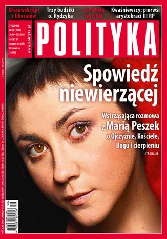 Polityka nr 39/2012 Opracowanie zbiorowe - okladka książki