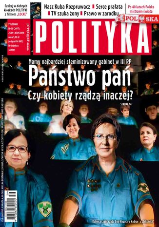 Polityka nr 39/2014 Opracowanie zbiorowe - okladka książki