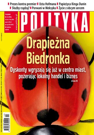 Polityka nr 42/2014 Opracowanie zbiorowe - okladka książki