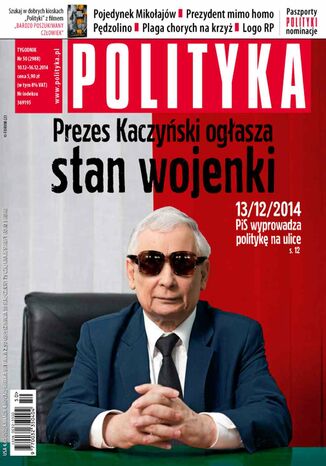 Polityka nr 50/2014 Opracowanie zbiorowe - okladka książki