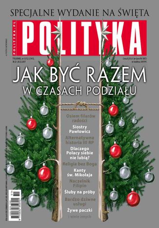 Polityka nr 51/52/2017 Opracowanie zbiorowe - okladka książki