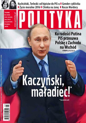 Polityka nr 5/2016 Opracowanie zbiorowe - okladka książki