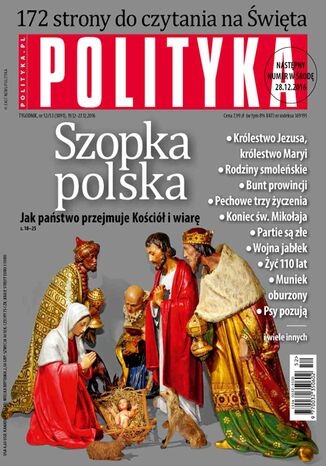 Polityka nr 52/53/2016 Opracowanie zbiorowe - okladka książki