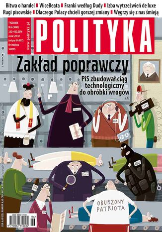 Polityka nr 6/2016 Opracowanie zbiorowe - okladka książki