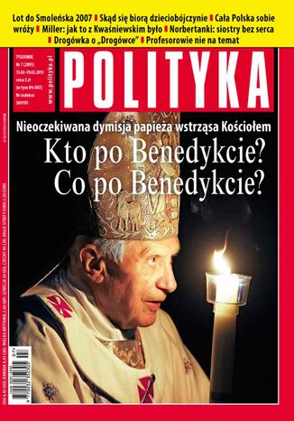 Polityka nr 7/2013 Opracowanie zbiorowe - okladka książki