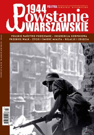 Pomocnik Historyczny: 1944 Powstanie Warszawskie Opracowanie zbiorowe - okladka książki