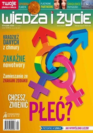 Wiedza i Życie nr 1/2020 Opracowanie zbiorowe - okladka książki