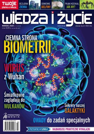 Wiedza i Życie nr 3/2020 Opracowanie zbiorowe - okladka książki