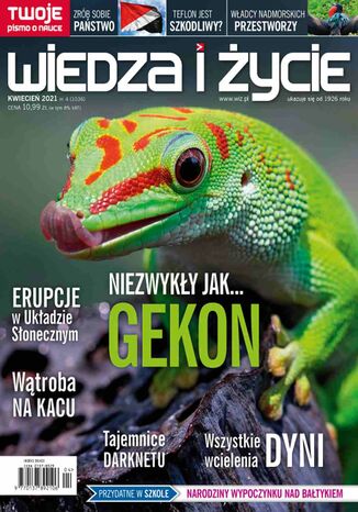 Wiedza i Życie nr 4/2021 Opracowanie zbiorowe - okladka książki