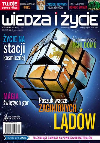 Wiedza i Życie nr 6/2020 Opracowanie zbiorowe - okladka książki