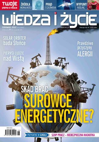 Wiedza i Życie nr 6/2022 Opracowanie zbiorowe - okladka książki