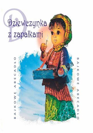 Dziewczynka z zapałkami Hans Christian Andersen - okladka książki