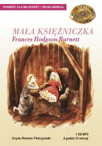 Mała Księżniczka Burnett Frances Hodgson - okladka książki