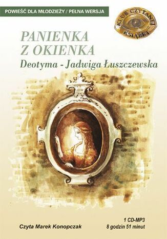 Panienka z okienka Jadwiga Łuszczewska - okladka książki