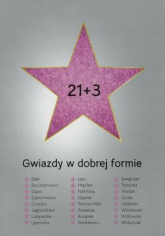 21+3. Gwiazdy w dobrej formie Opracowanie zbiorowe - okladka książki