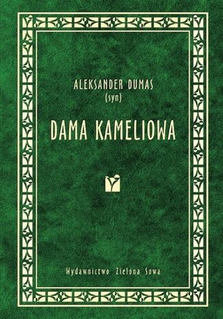 Dama Kameliowa Aleksander Dumas - okladka książki