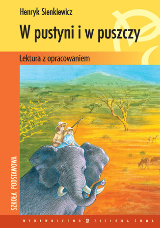 W pustyni i w puszczy Henryk Sienkiewicz - okladka książki