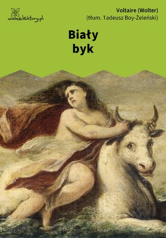 Biały byk Voltaire (Wolter) - okladka książki