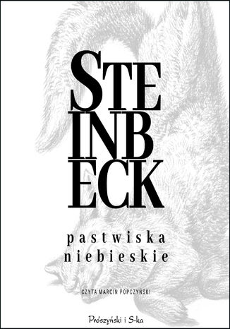 Pastwiska Niebieskie John Steinbeck - okladka książki