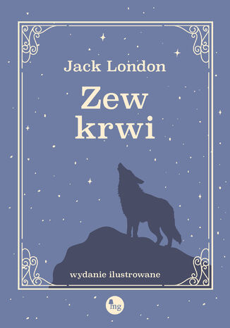 Zew krwi Jack London - okladka książki