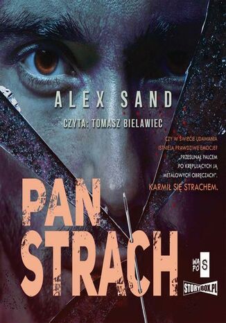 Pan Strach Alex Sand - okladka książki