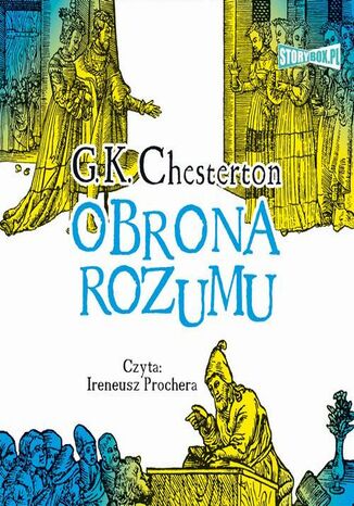 Obrona rozumu Gilbert Keith Chesterton - okladka książki