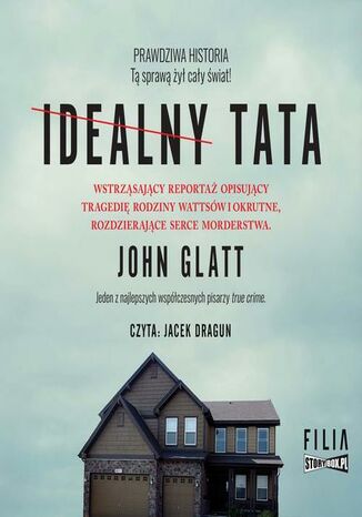 Idealny tata John Glatt - okladka książki