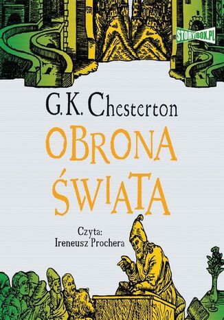 Obrona świata Gilbert Keith Chesterton - okladka książki