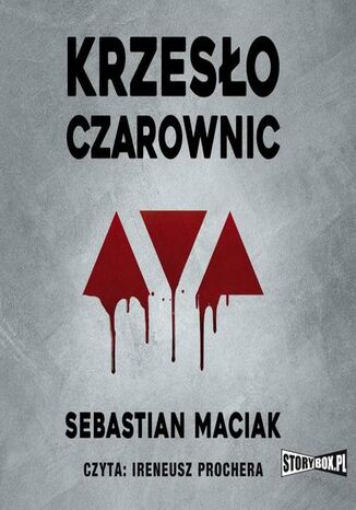 Krzesło czarownic Sebastian Maciak - okladka książki