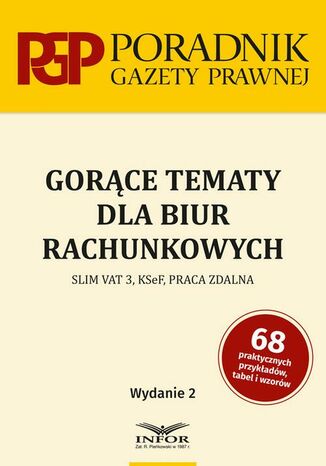 Gorące tematy dla biur rachunkowych Praca zbiorowa - okladka książki