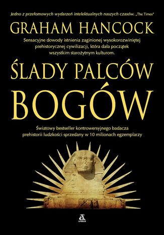 Ślady palców bogów Graham Hancock - okladka książki