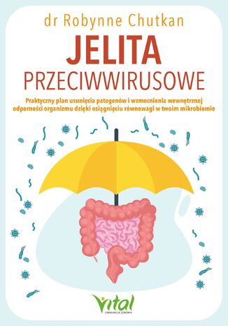 Jelita przeciwwirusowe Robynne Chutkan - okladka książki