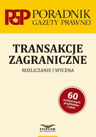 Transakcje zagraniczne Praca zbiorowa - okladka książki