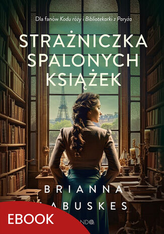 Strażniczka spalonych książek Brianna Labuskes - okladka książki