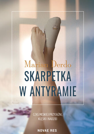 Skarpetka w antyramie Marian Derdo - okladka książki