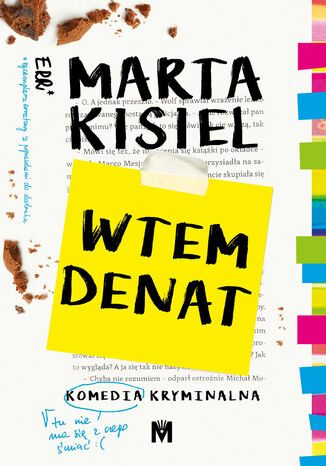 Wtem denat Marta Kisiel - okladka książki