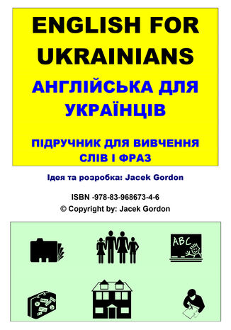 English for Ukrainians Jacek Gordon - okladka książki