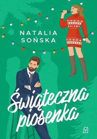 Świąteczna piosenka Natalia Sońska - okladka książki