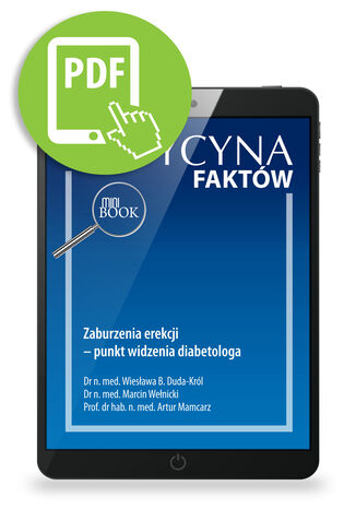 Zaburzenia erekcji - punkt widzenia diabetologa Wiesława B. Duda-Król, Marcin Wełnicki, Artur Mamcarz - okladka książki