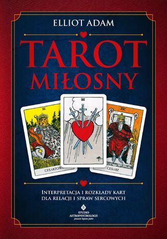 Tarot miłosny Elliot Adam - okladka książki