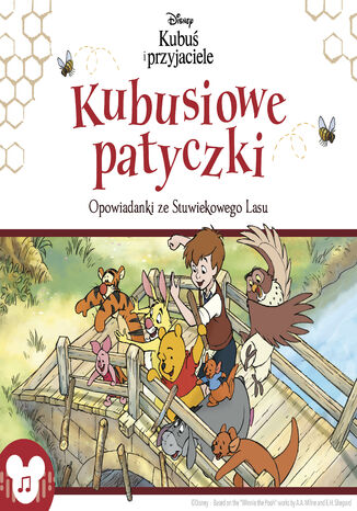 Kubuś i przyjaciele. Kubusiowe patyczki Catherine Hapka - okladka książki