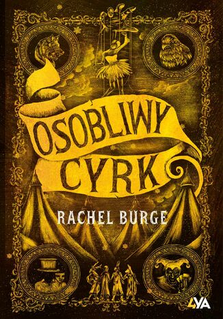 Osobliwy cyrk Rachel Burge - okladka książki