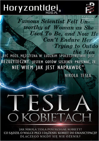 O Kobietach Nikola Tesla - okladka książki