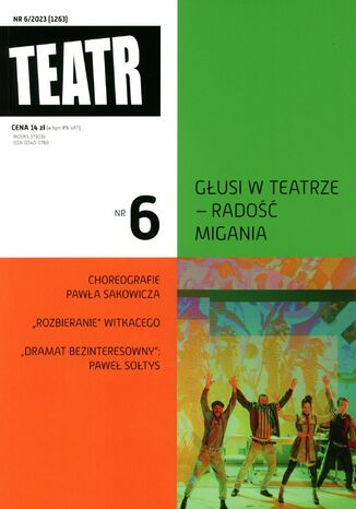 Teatr 6/2023 Opracowanie zbiorowe - okladka książki