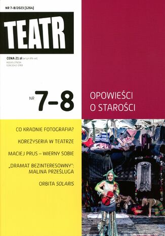 Teatr 7-8/2023 Opracowanie zbiorowe - okladka książki