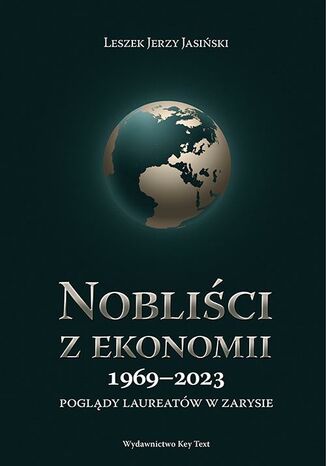 Nobliści z ekonomii 1969-2023 Leszek J. Jasiński - okladka książki