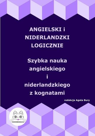 Angielski i niderlandzki logicznie. Szybka nauka angielskiego i niderlandzkiego z kognatami Agata Bury - okladka książki