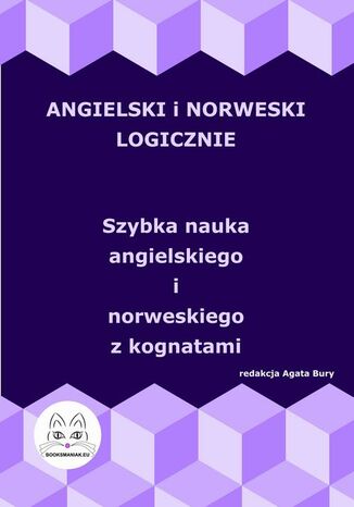 Angielski i norweski logicznie. Szybka nauka angielskiego i norweskiego z kognatami Agata Bury - okladka książki