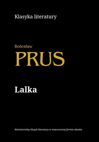 Lalka Bolesław Prus - okladka książki